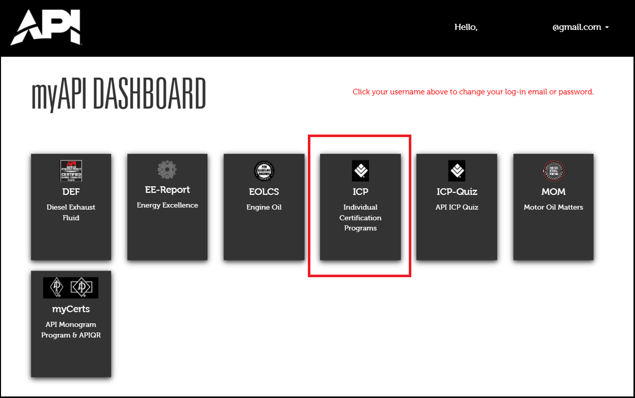 MyAPI Dashboard Step 2