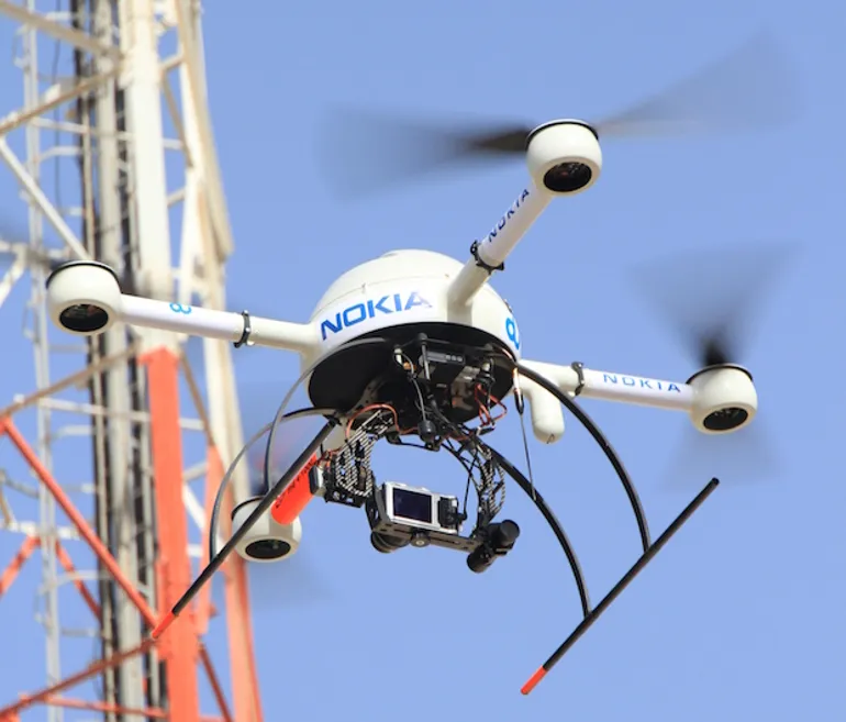 Nokia Drones inspection TheAnees